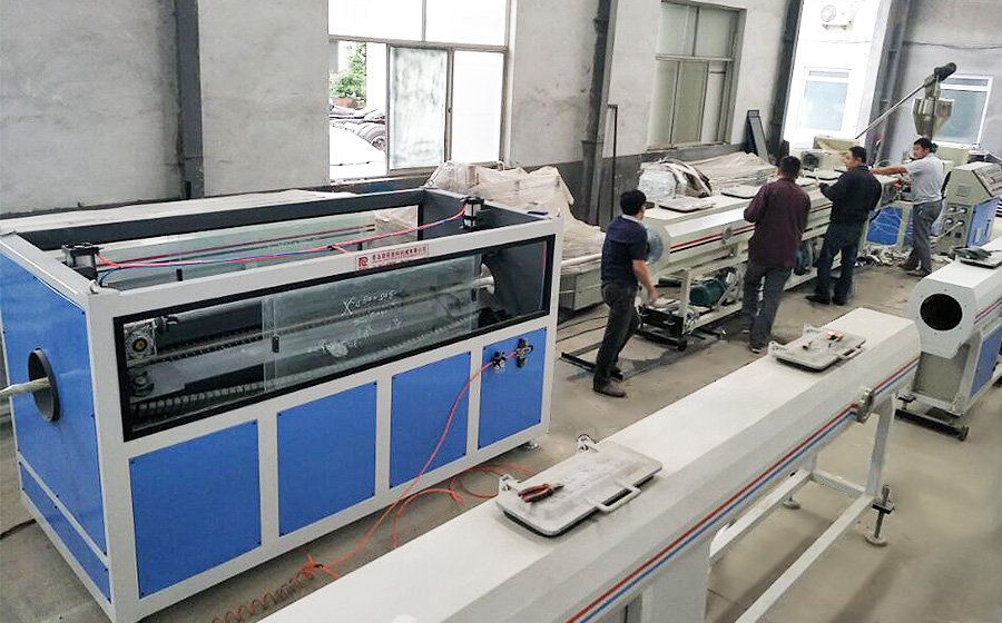 SJSZ51X105 PVC Water Pipe Extrusion Line